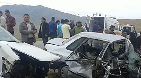 ۵ کشته و مصدوم در تصادف محور بیرانشهر به خرم آباد

