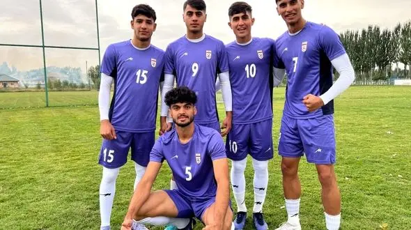 گزارش تصویری از آخرین تمرینات تیم فوتبال نوجوانان در قرقیزستان