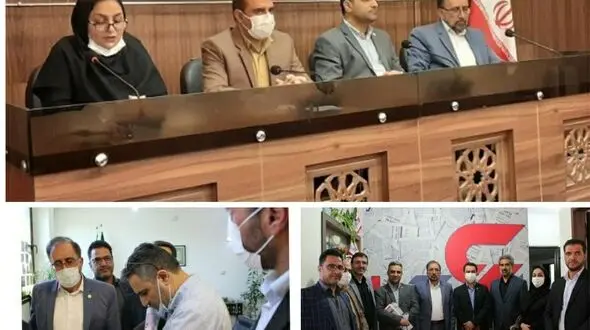 بازدید مدیران تأمین اجتماعی از دفتر رکنا و مطبوعات اصفهان 