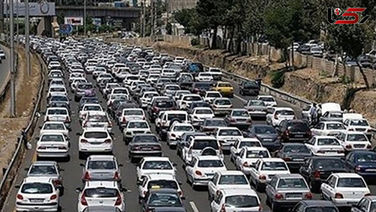 وضعیت ترافیک راه های کشور در 4 تیر ماه