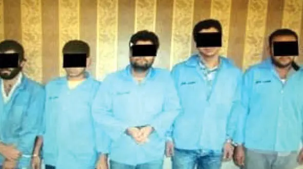 اعدام میثم و 5 مرد مخوف در مشهد + عکس