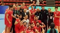 تیم ملی ب والیبال به مدال طلا دست یافت