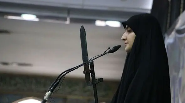 فیلم / آخرین عهد دختر سردار شهید سلیمانی با مردم 