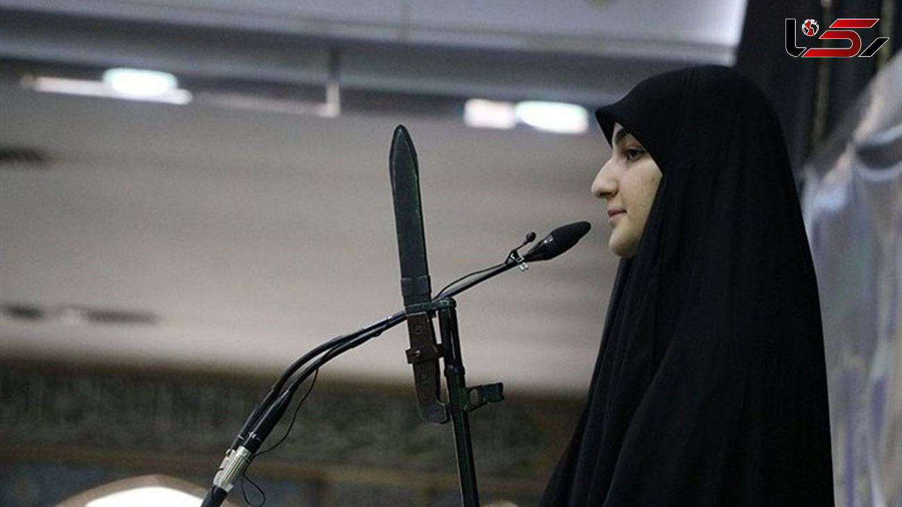 فیلم / آخرین عهد دختر سردار شهید سلیمانی با مردم 