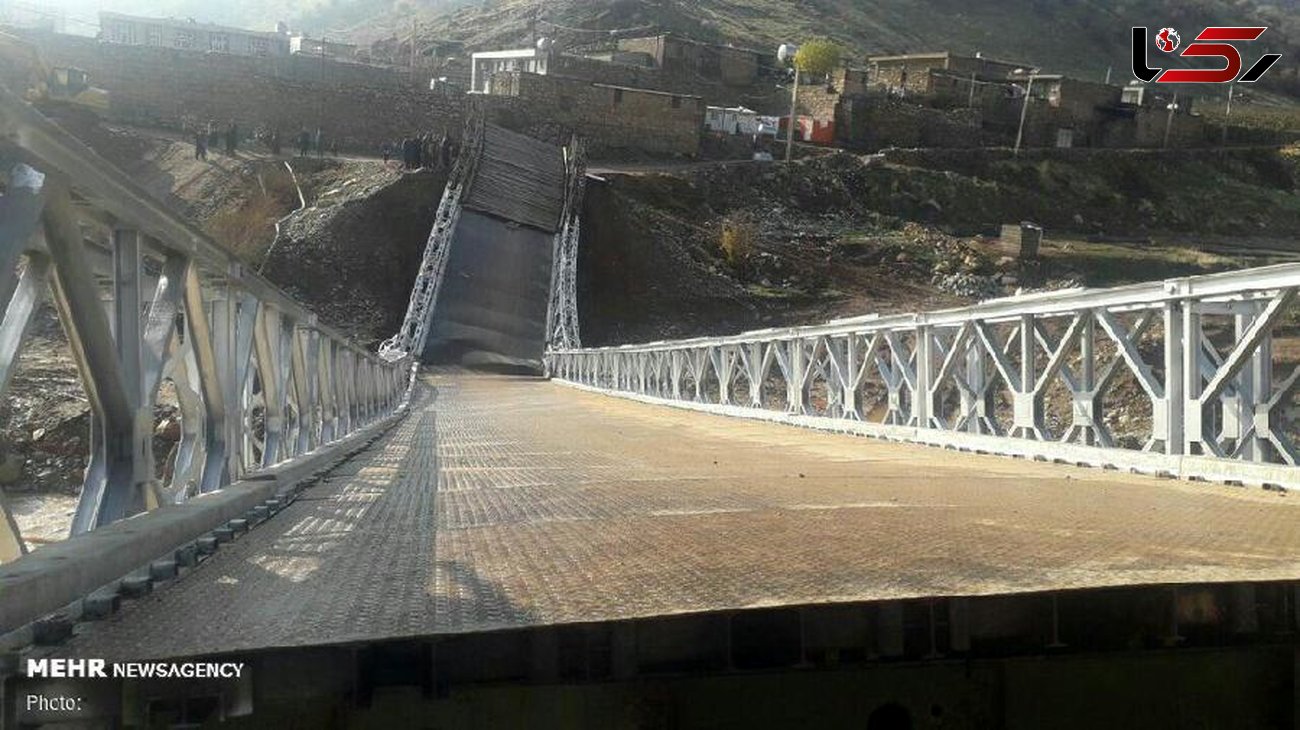 سقوط دوباره پل در معمولان / قطع راه ارتباطی 4 روستا  وسکوت مسئولان + عکس