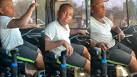 ببینید / تسلط شوکه کننده این کودک 9 ساله به رانندگی کامیون کمپرسی! + فیلم