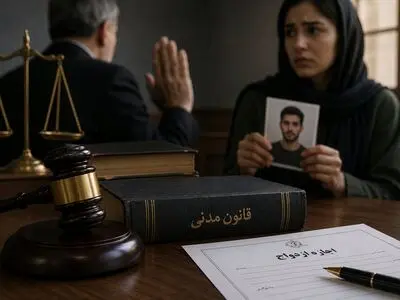 مینا عاشق فرهاد بود اما پدرش اجازه ازدواج نمی داد ! / دختر تهرانی چگونه از دادگاه مجوز گرفت؟ + نظر حقوقی 