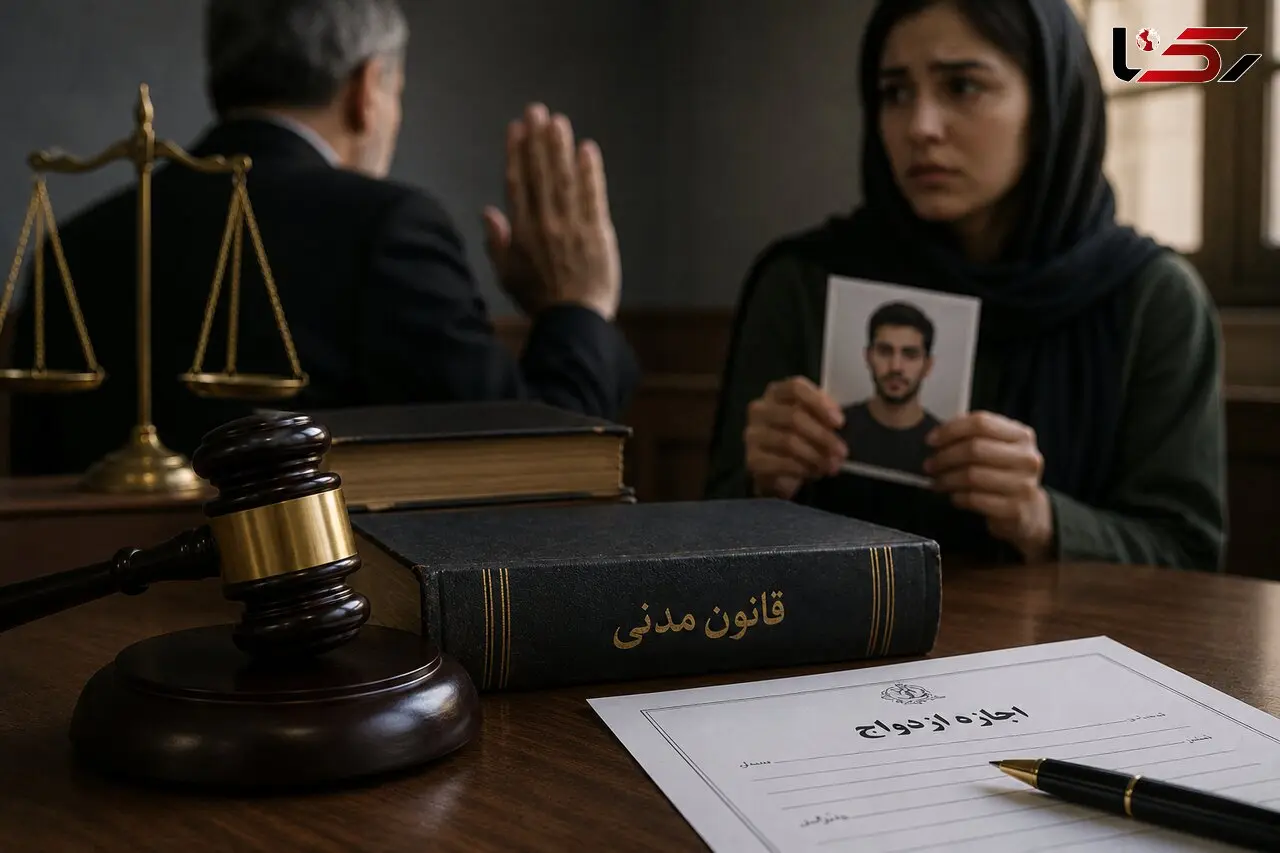 مینا عاشق فرهاد بود اما پدرش اجازه ازدواج نمی داد ! / دختر تهرانی چگونه از دادگاه مجوز گرفت؟ + نظر حقوقی 