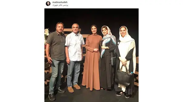 استایل متفاوت «شهرزاد کمال‌زاده» در کنار هنرمندان +عکس