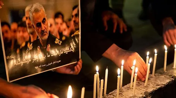 شام غریبان شهید سردار سلیمانی 