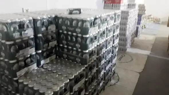 کشف نوشیدنی های انرژی زا تاریخ مصرف گذشته در جاده مخصوص + عکس