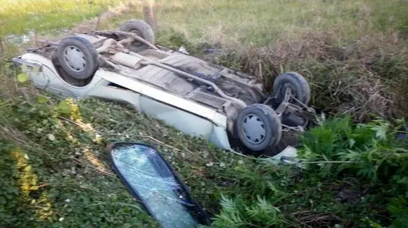 جان باختن و مصدومیت ۲ نفر در تصادف محور شاهرود - دامغان