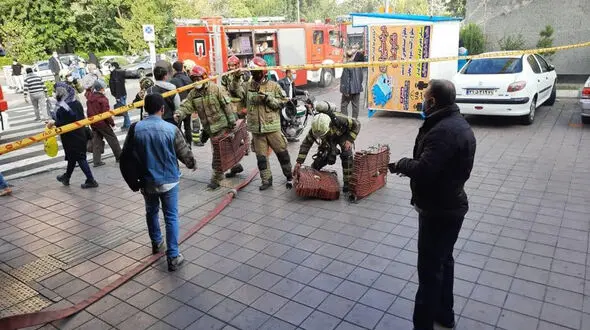 وحشت در ایستگاه مترو اکباتان تهران / صبح امروز رخ داد + عکس