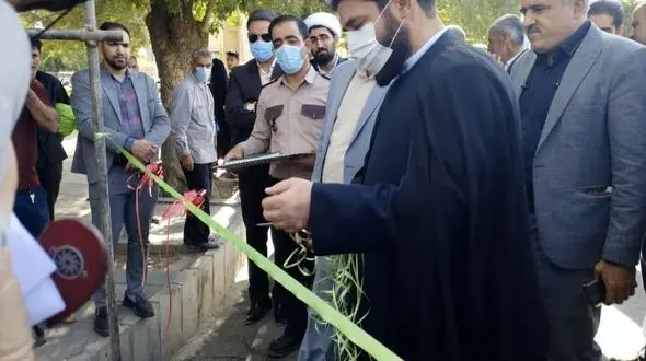 افتتاح 3 طرح عمران شهری در نورآباد دلفان