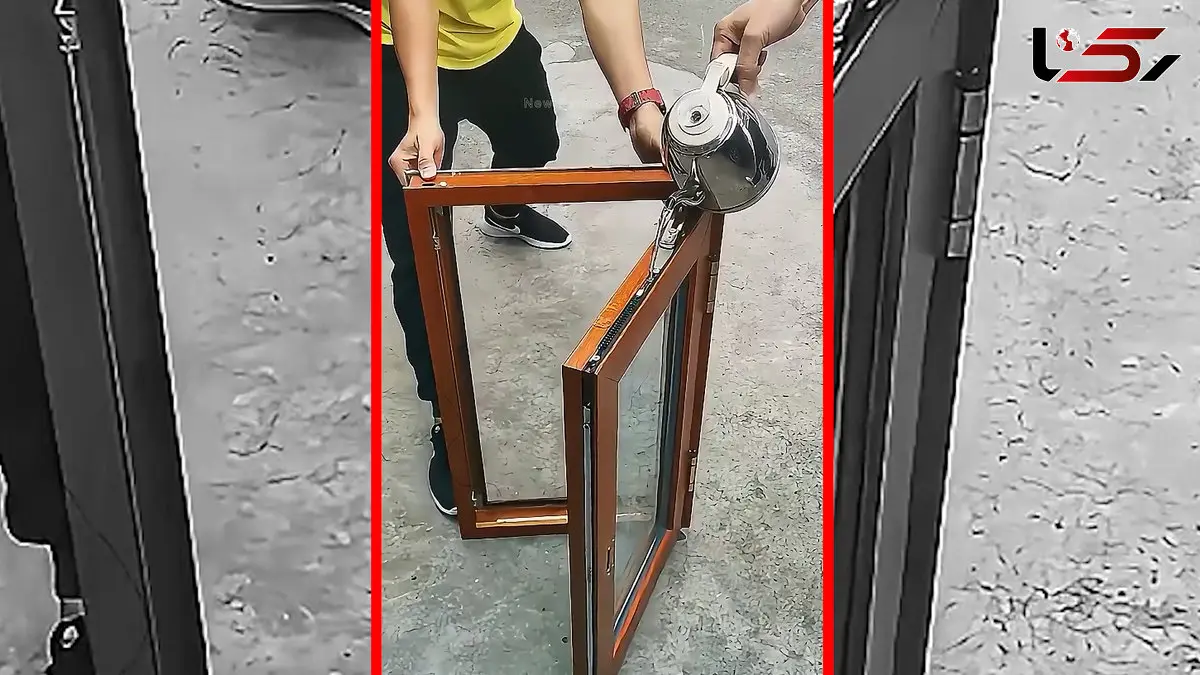 فیلم تست بسته شدن خودکار پنجره ها