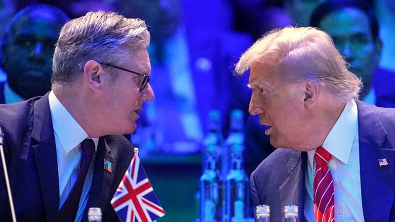 Trump-Starmer-Palestine