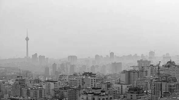 هوای تهران از مرز آلودگی گذشت 