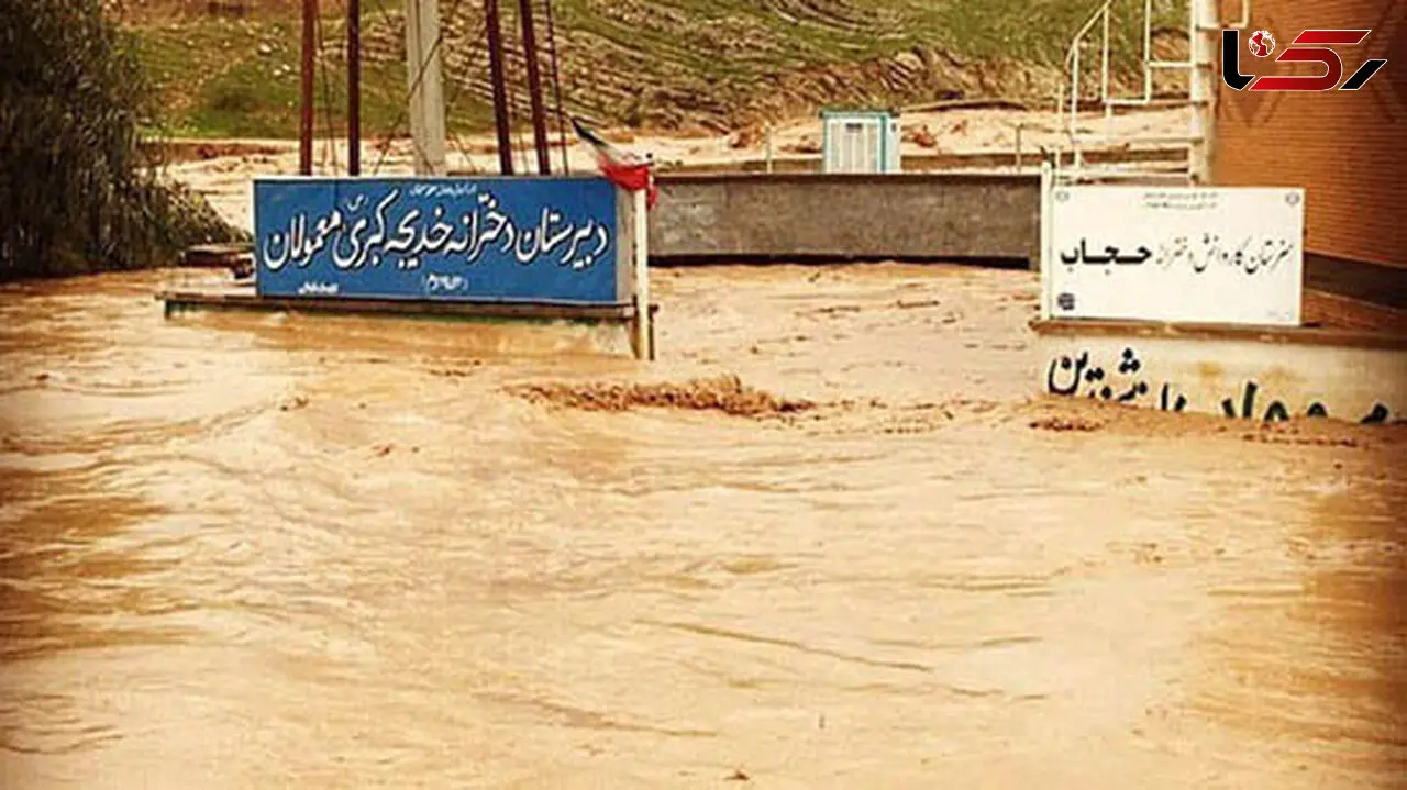 این شهر در سیل لرستان کلا زیر آب رفت  + عکس