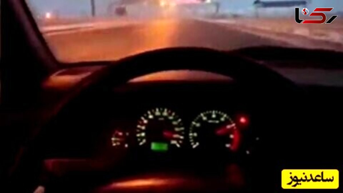 فیلم رانندگی یک زن در جاده همدان/ رکورد سرعت جنون‌آمیز 220 کیلومتر را زد!