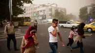 هشدار هواشناسی تهران: وزش باد شدید و گرد و غبار در راه است