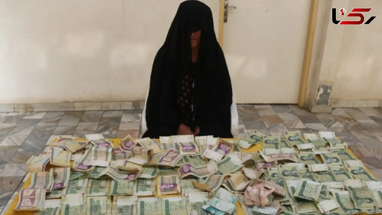 این زن دستگیر شد  + عکس