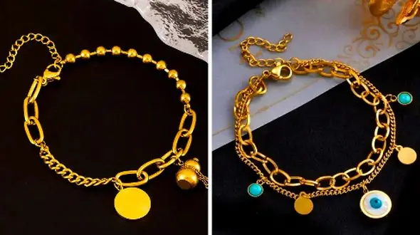 بهترین دستبندهای طلا آویز دار؛ انتخاب دختران خوش‌ سلیقه!