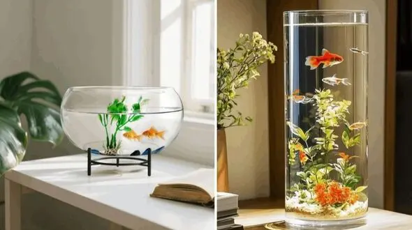زیباترین مدل های تنگ ماهی هفت سین 1405 / از کلاسیک تا فانتزی برای دکور جذاب