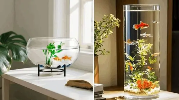 زیباترین مدل های تنگ ماهی هفت سین 1405 / از کلاسیک تا فانتزی برای دکور جذاب