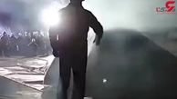 این پتو به طرز معجزه آسایی آتش را خاموش می کند+ فیلم 