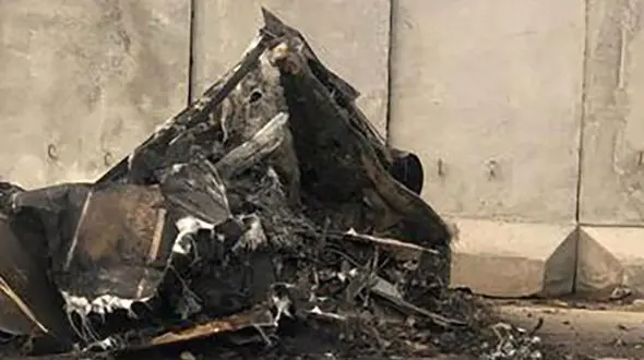 جدیدترین عکس ها از داخل پایگاه عین الاسد بعد از شلیک موشک های ایران
