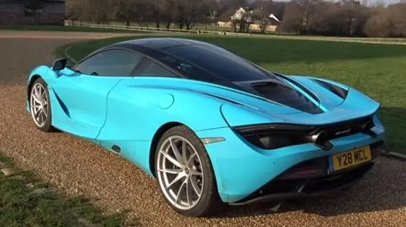 خوشرنگ ترین مک لارن 720S + عکس