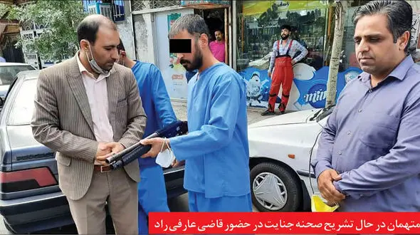 شلیک مرگ در پارک بسیج مشهد / مجتبی دختر 15 ساله را بغل کرد + عکس