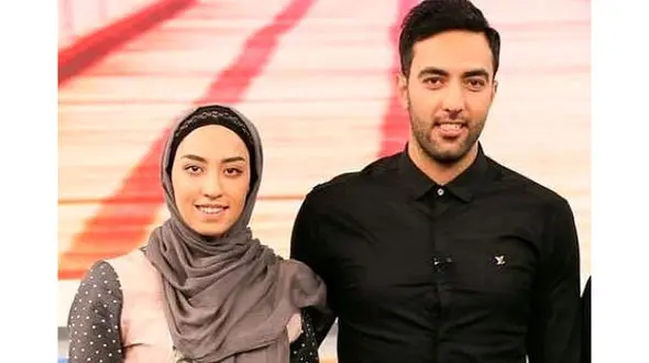 عکس لباس عروس خوشرنگ کیمیا علیزاده / طلاق عروس و داماد در آلمان !