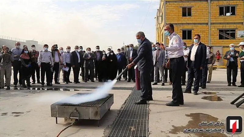 رونمایی از جدیدترین تجهیزات آتش‌نشانی تهران 