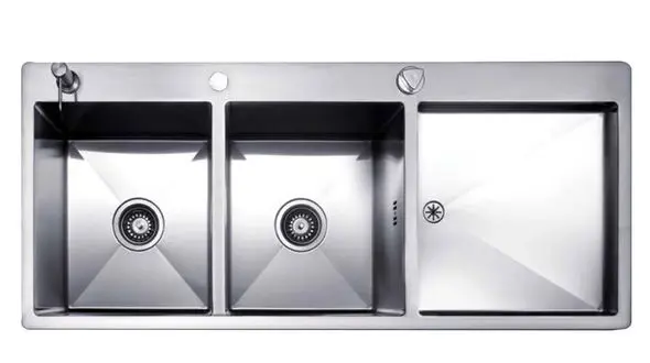 با این روش سینک ظرفشویی را براق کنید + فیلم