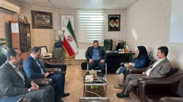 دیدار مدیرکل استاندارد استان با فرماندار شهرستان دهگلان