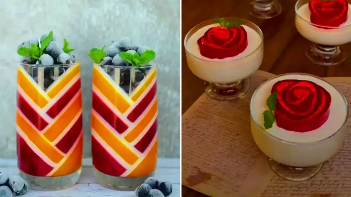 دسر شب یلدا با طعم نوستالژی؛ 15 دیزاین از بهترین مدل‌ های ژله برای یک میهمانی جذاب