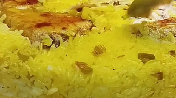 سیر پلو یک پلوی متفاوت و معطر + فیلم
