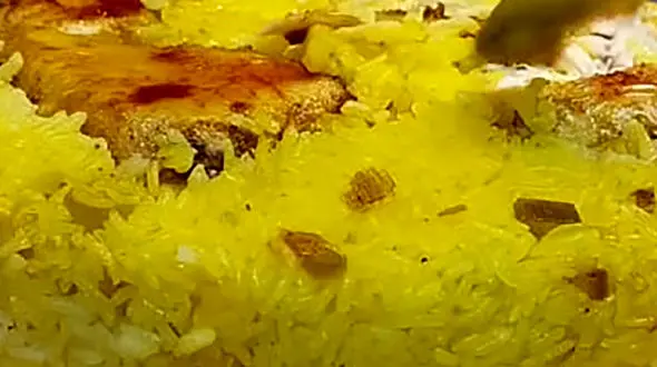 سیر پلو یک پلوی متفاوت و معطر + فیلم