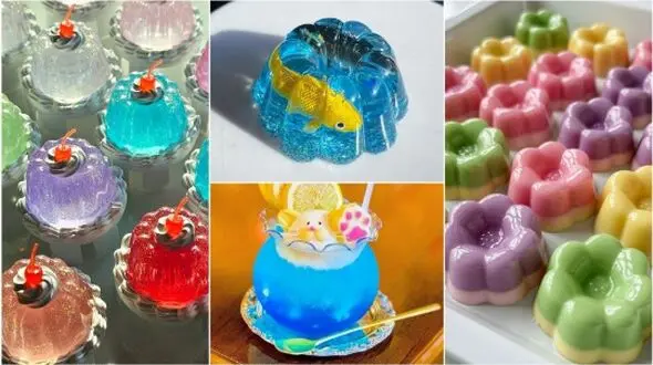 طرح‌ ها و مدل‌ های ژله تک نفره خاص برای مجالس ایرانی