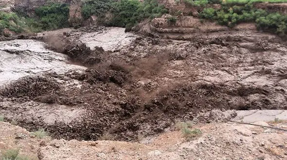  ۳ مفقودی در سیل فیروزکوه و پردیس + فیلم