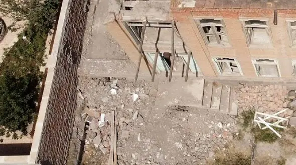 اثر ثبت ملی «خانه شریعت» توسط میراث فرهنگی اردبیل تخریب شد!