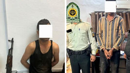 قاتل فراری بعد از یک سال در آشخانه دستگیر شد + فیلم