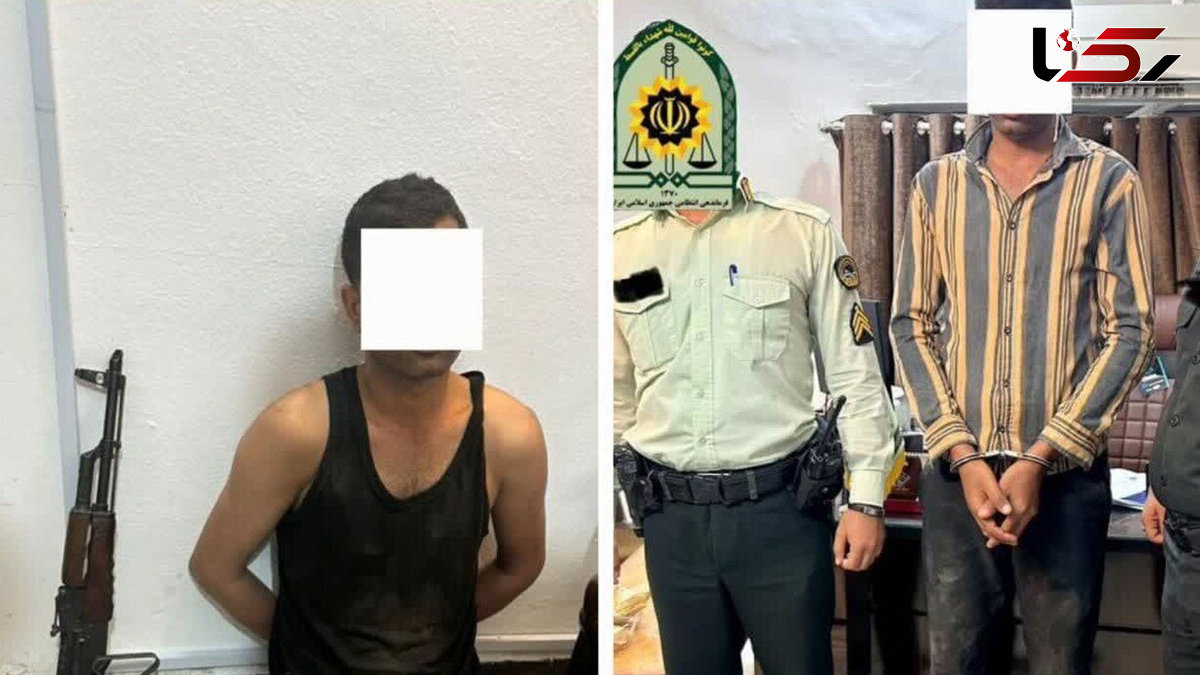 قاتل فراری بعد از یک سال در آشخانه دستگیر شد + فیلم