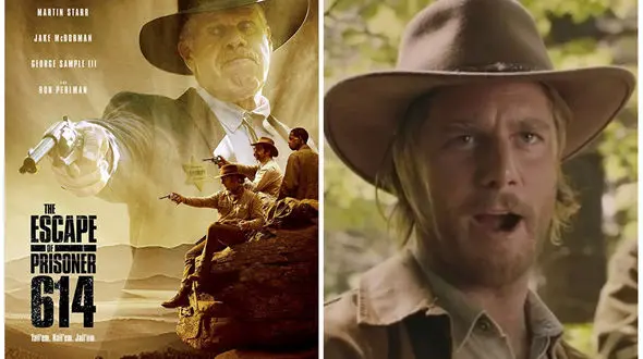 فرار زندانی شمار 614 و تلاش دو مامور برای دستگیری آن +تصاویر