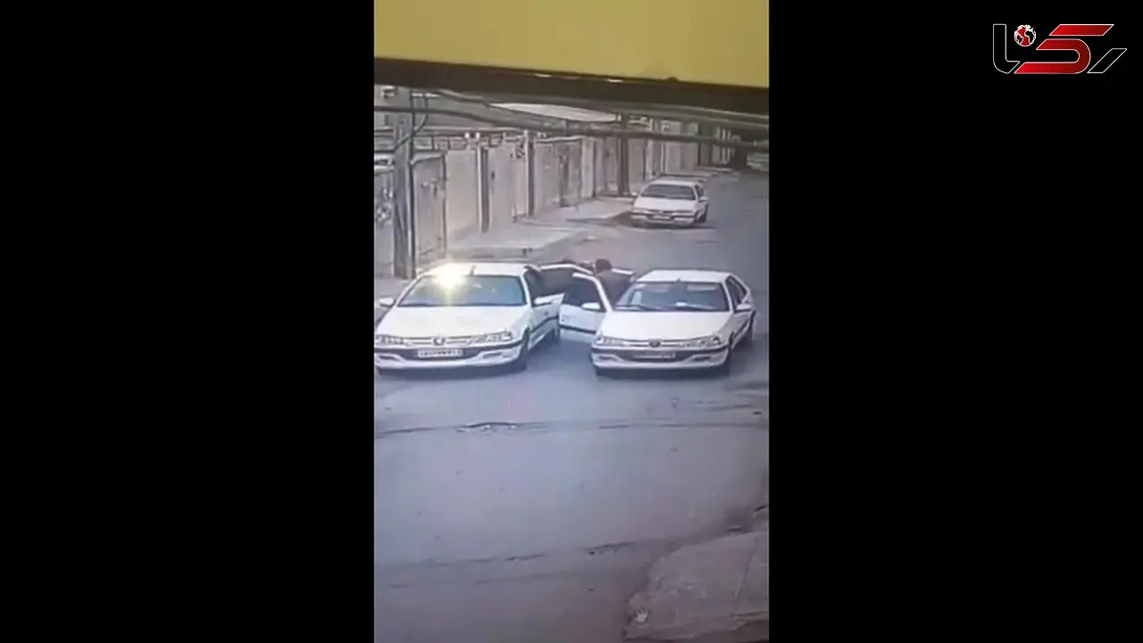 فیلم لحظه خفت گیری و سرقت یک پرشیا کمتر از ۱۵ ثانیه!