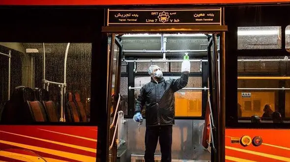 آمار وحشتناک از مبتلایان به کرونا در  اتوبوسرانی تهران