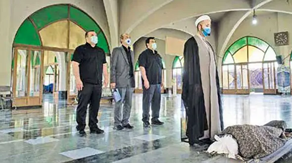 گزارش و عکس تکان دهنده از مرگ های کرونایی در بهشت زهرای تهران 