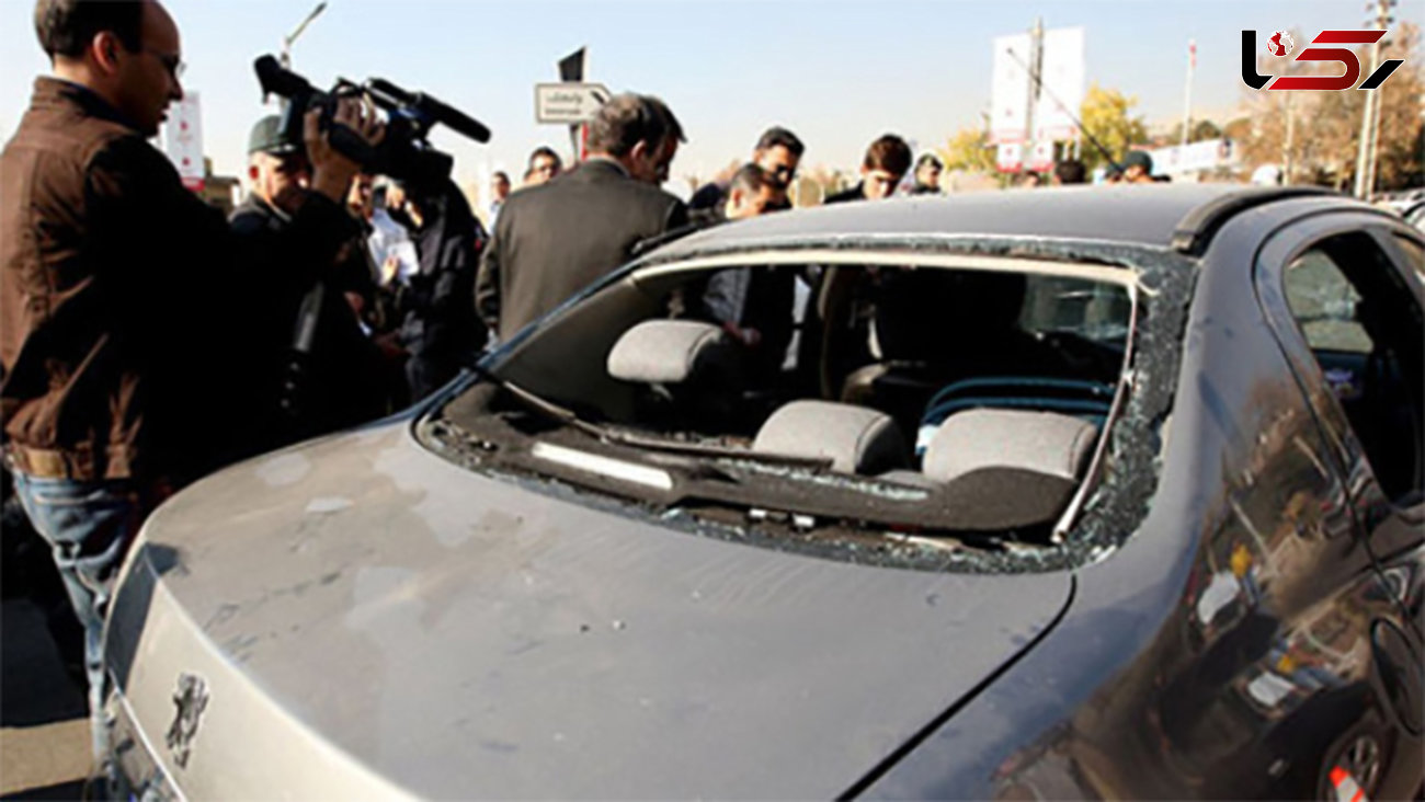 عکس های جدید از انفجار خودروی دانشمند هسته‌ای شهید شهریاری 
