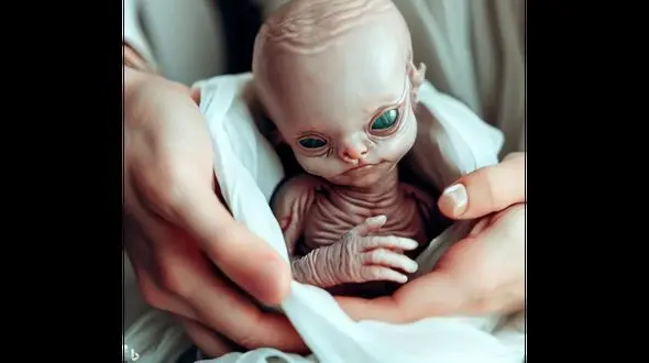 اگر آدم فضایی با انسان ازدواج کنه بچه شون چه شکلی میشه؟